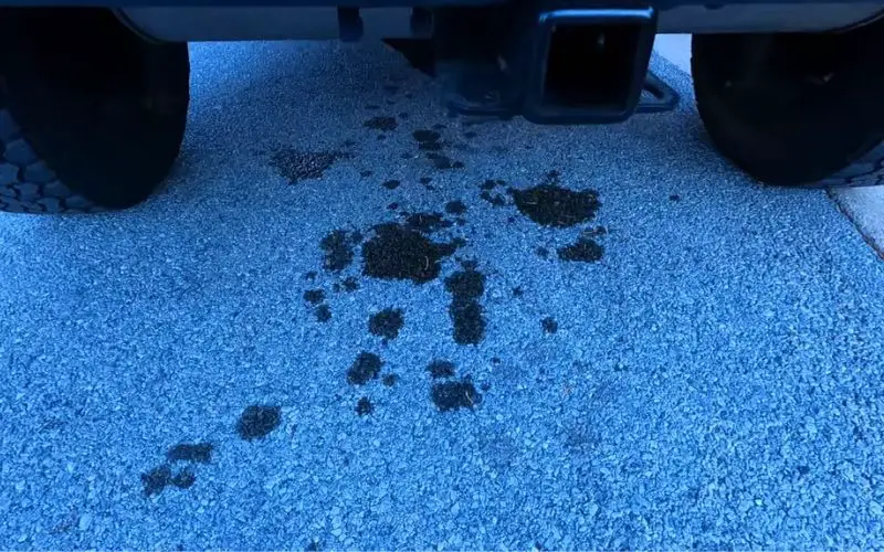 Oil leak