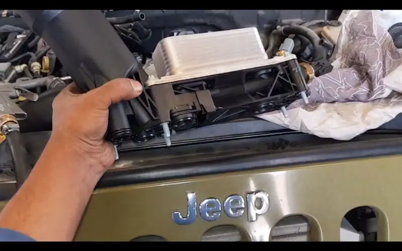 Jeep Wrangler Clogged Engine Oil Filter