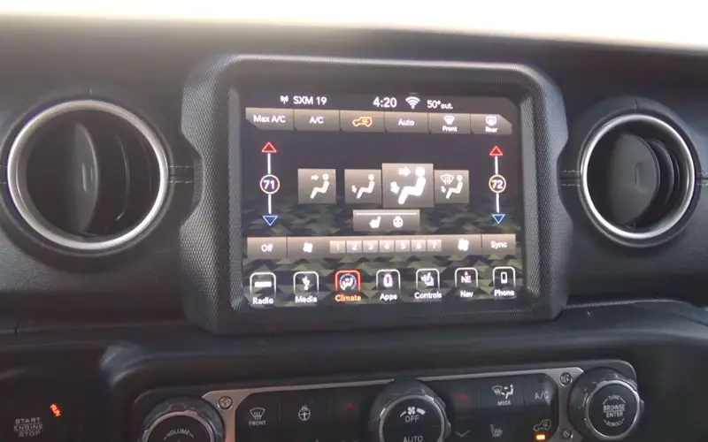 Jeep Wrangler Software Glitch