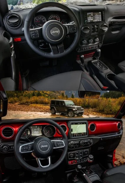 Jeep jk and JL interior