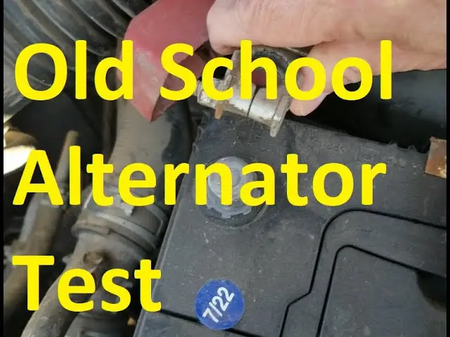 How to Test an Alternator Without a Voltmeter